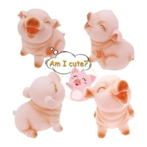HW Cute Pig Coin Bank hucha irrompible banco de dinero_2