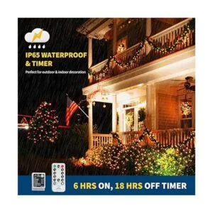 MZD8391 Cadena de luces de Navidad que cambian de color_7