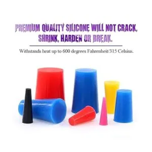 Swpeet Kit de surtido de tapones cónicos protectores de_2