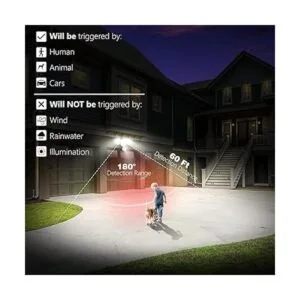 AmeriTop Luces de sensor de movimiento para exteriores 2_4