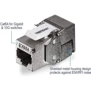 TRENDnet Paquete de 6 conectores Keystone Cat6A RJ45_6