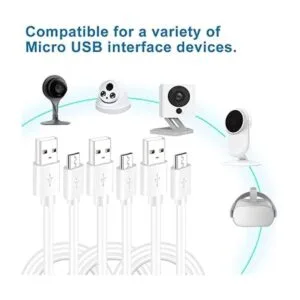 SIOCEN Cable de extensión de alimentación micro USB de_2
