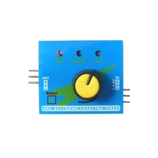 Paquete de 2 ShareGoo 3CH 4.86V Servo Tester CCPM_4