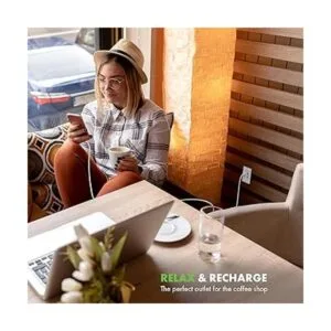 TOPGREENER 5.8A Ultra Alta Velocidad USB Quad 4 Puertos_6