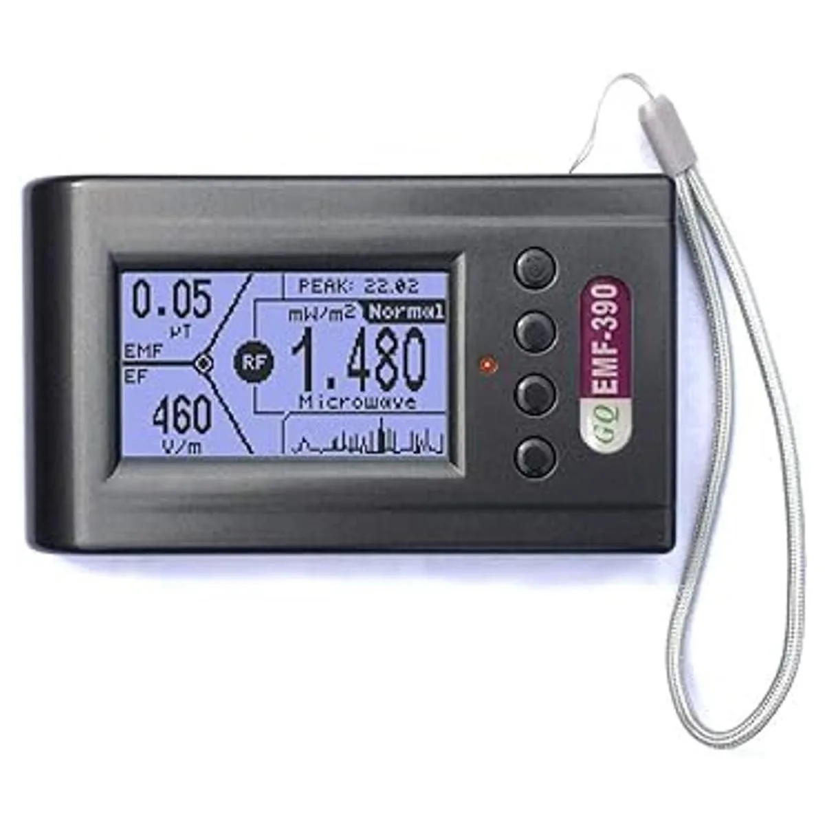 Medidor EMF EMF390 Digital EMF Medidor 5G RF Detector_2