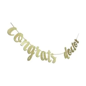 Cartel de graduación con texto en inglés Felicitaciones_2