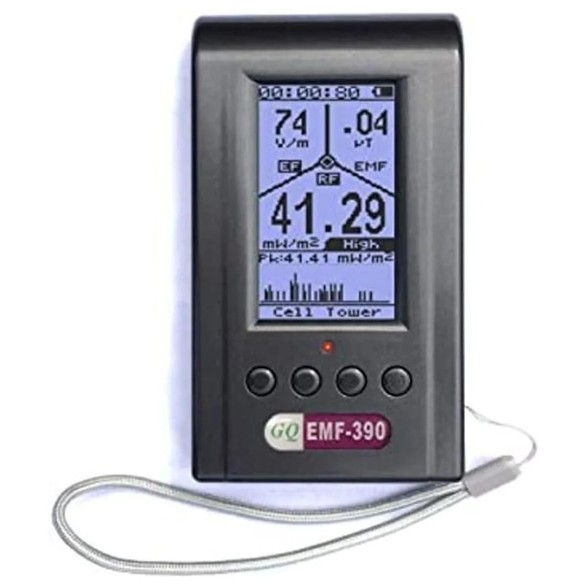 Medidor EMF EMF390 Digital EMF Medidor 5G RF Detector_1