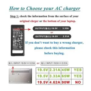 Cargador de CA de 19.5 V 3.33 A 65 W para HP Elitebook_3