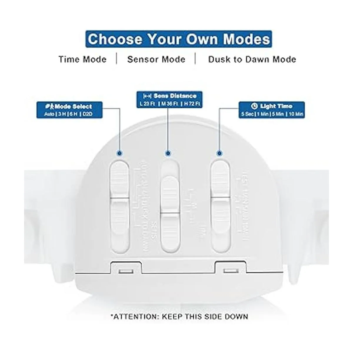 AmeriTop Luces de sensor de movimiento para exteriores 2_2