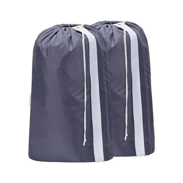 HOMEST Paquete de 2 bolsas de lavandería de nailon XL con_1