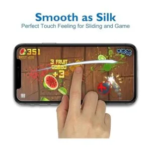 Mothca Protector de pantalla de vidrio mate para iPhone Xs_2