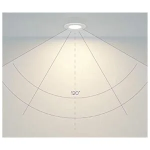 SLDSKB4W4 Kit de iluminación LED empotrable de disco_6