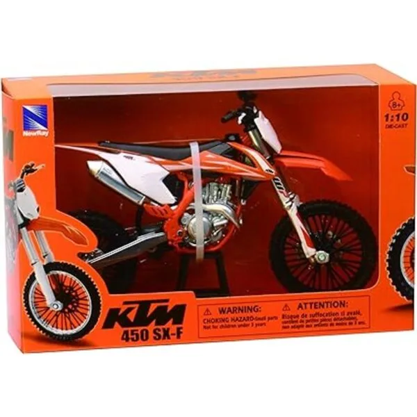 NewRay KTM 450 SXF Dirt Bike realista y funcional_2