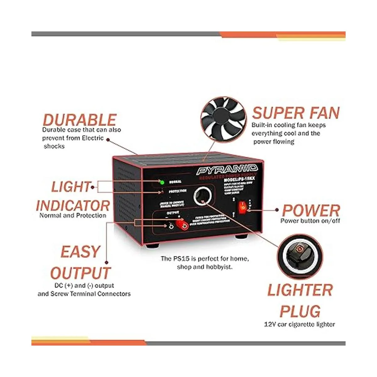 Fuente de alimentación de banco compacta universal_3