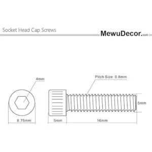 M50.031 x 0.630 in tornillos de cabeza de tubo llave_2