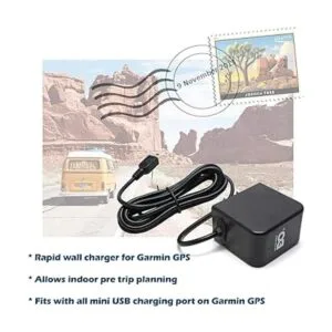 EDO Tech Cargador de pared USB para Garmin Drive 60lm 51lm_3