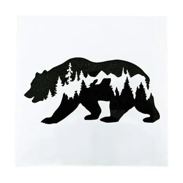 OBUY Forest Bear DIY Craft plantillas huecas para pintura_1