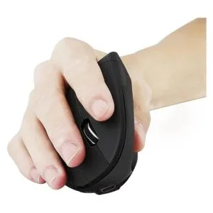 Ratón inalámbrico vertical ergonómico recargable ratones_6