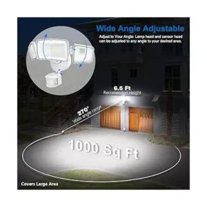 AmeriTop Luces de sensor de movimiento para exteriores 2_3