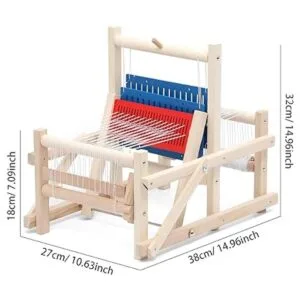 Lavievert Telar de madera multimanualidades para tejer a_2