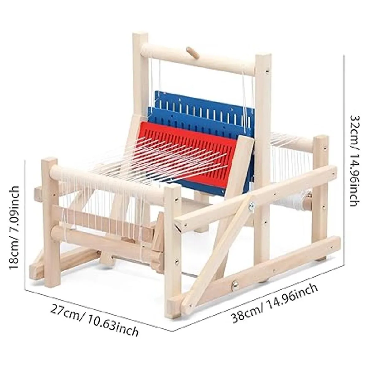 Lavievert Telar de madera multimanualidades para tejer a_2