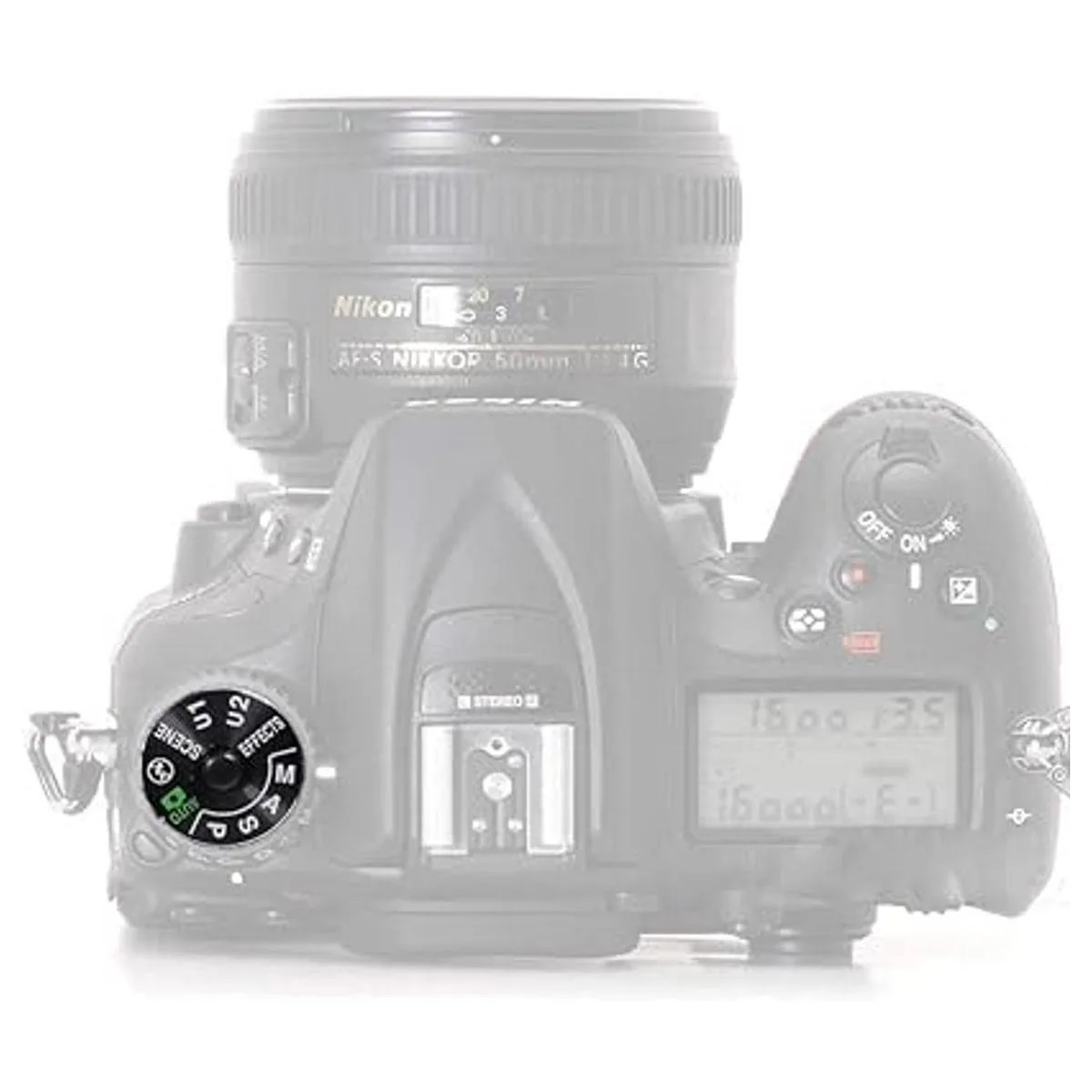 Tapa de interfaz de modo de cubierta superior para Nikon_2