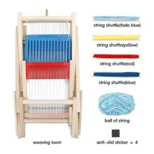 Lavievert Telar de madera multimanualidades para tejer a_5