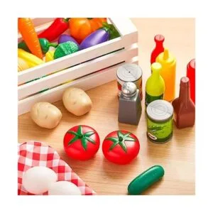 JOYIN Juego de comida de juego de 135 piezas juego de_2