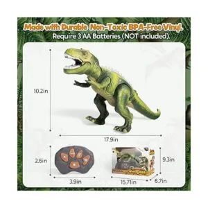 JOYIN Juguete robot de dinosaurio para niños de 3 4 5_5