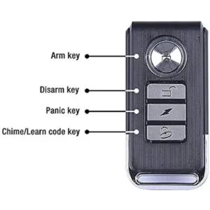 Alarma de bicicleta mejorada resistente al agua con_4