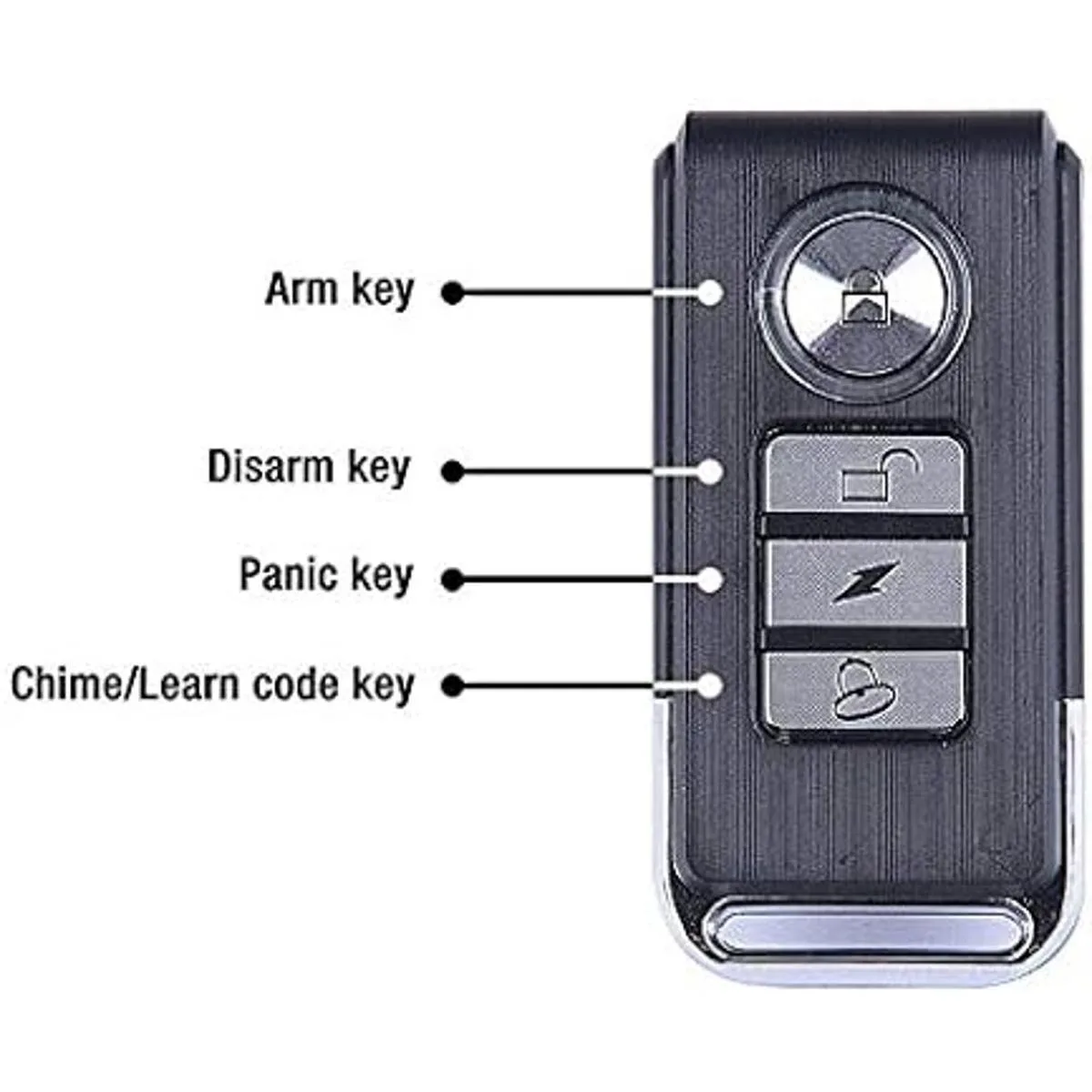 Alarma de bicicleta mejorada resistente al agua con_4