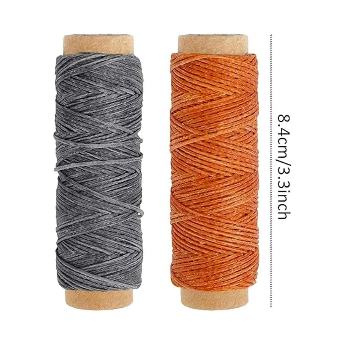 JANYUN Hilo plano encerado para coser de cuero 24_2