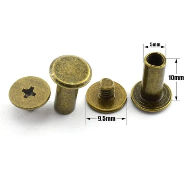 LQ Industrial Tornillos de cabeza cruzada de 0.197 x_2