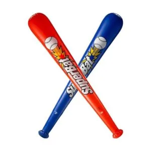 Bedwina Bates de béisbol inflables a granel paquete de_4