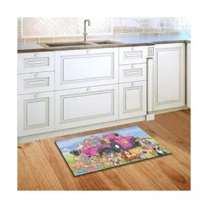 Felpudo de humor navideño para perros de Pascua huevos_3