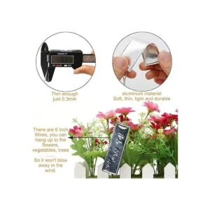 Coolrunner Etiquetas para plantas etiquetas de aluminio_4