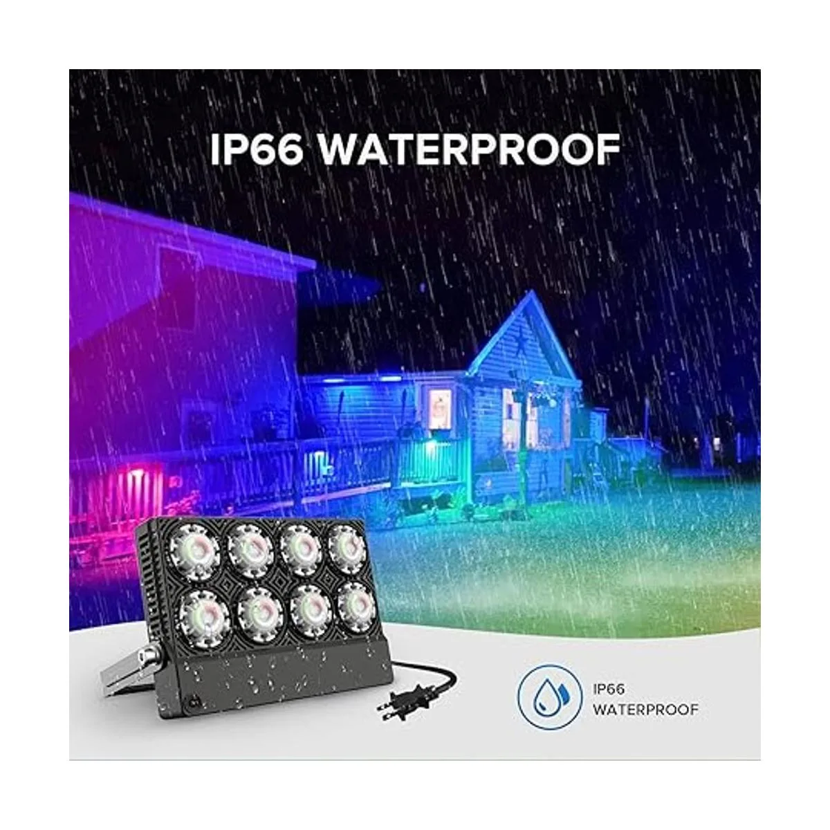 Luz de inundación LED RGB que cambia de color lámpara_6