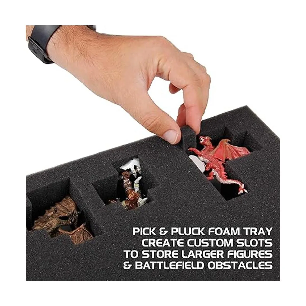 ENHANCE Estuche portátil de almacenamiento y transporte de_4