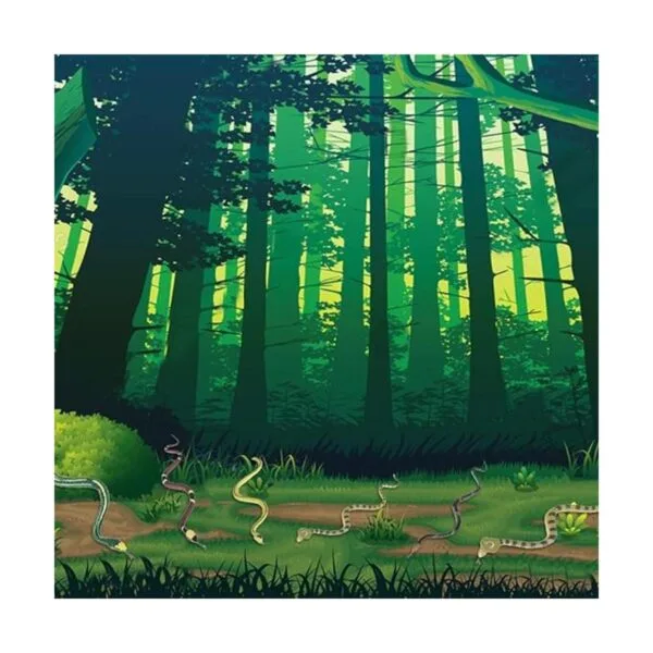 ArtCreativity Juguetes realistas de goma de la selva_3