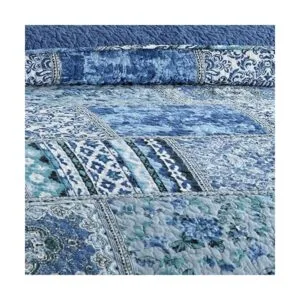 NEWLAKE Juego de colchas de algodón juego de cubiertas_3