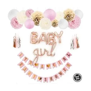 Sweet Baby Co. Juego de decoración para Baby Shower_2