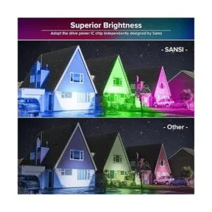 Luz de inundación LED RGB que cambia de color lámpara_2