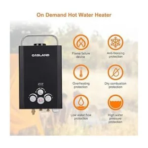 GASLAND BE158B Calentador de agua portátil de gas de 1.58_3