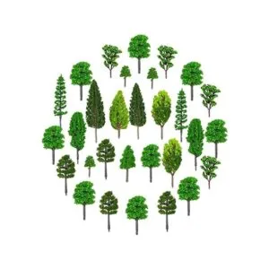 MOMOONNON 36 piezas de árboles modelo de 1.36 a 6_3
