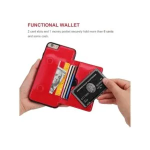 KIHUWEY Funda tipo cartera para iPhone 6 Plus iPhone 6S_4