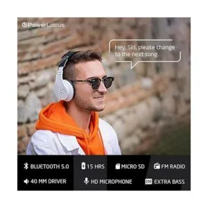 PowerLocus Auriculares Bluetooth sobre la oreja_3