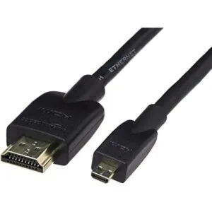 Cable micro HDMI a HDMI flexible y duradero compatible_1