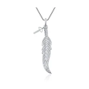 LGSY Colgante de plata de ley con forma de perla colgante_1