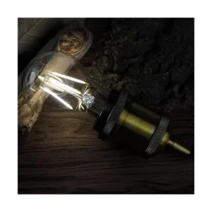 Bombilla de filamento LED vintage regulable de 4 W de 4000_4