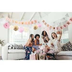 Sweet Baby Co. Juego de decoración para Baby Shower_5